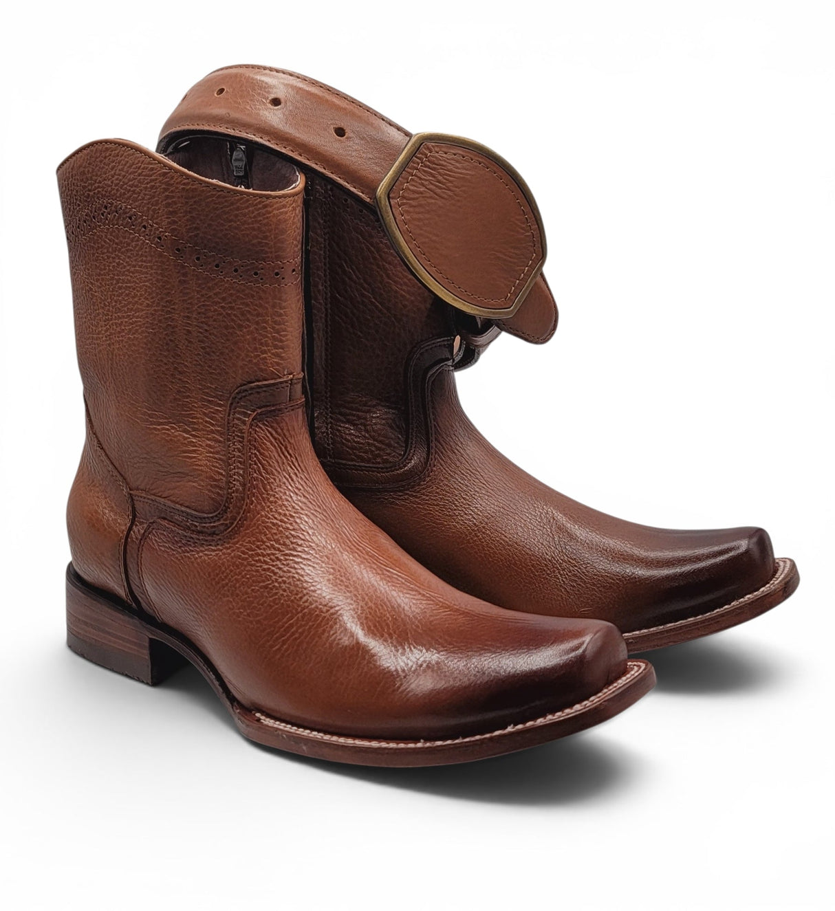 Mens Dubai Toe Privo Leather Boot Honey H52PD5195