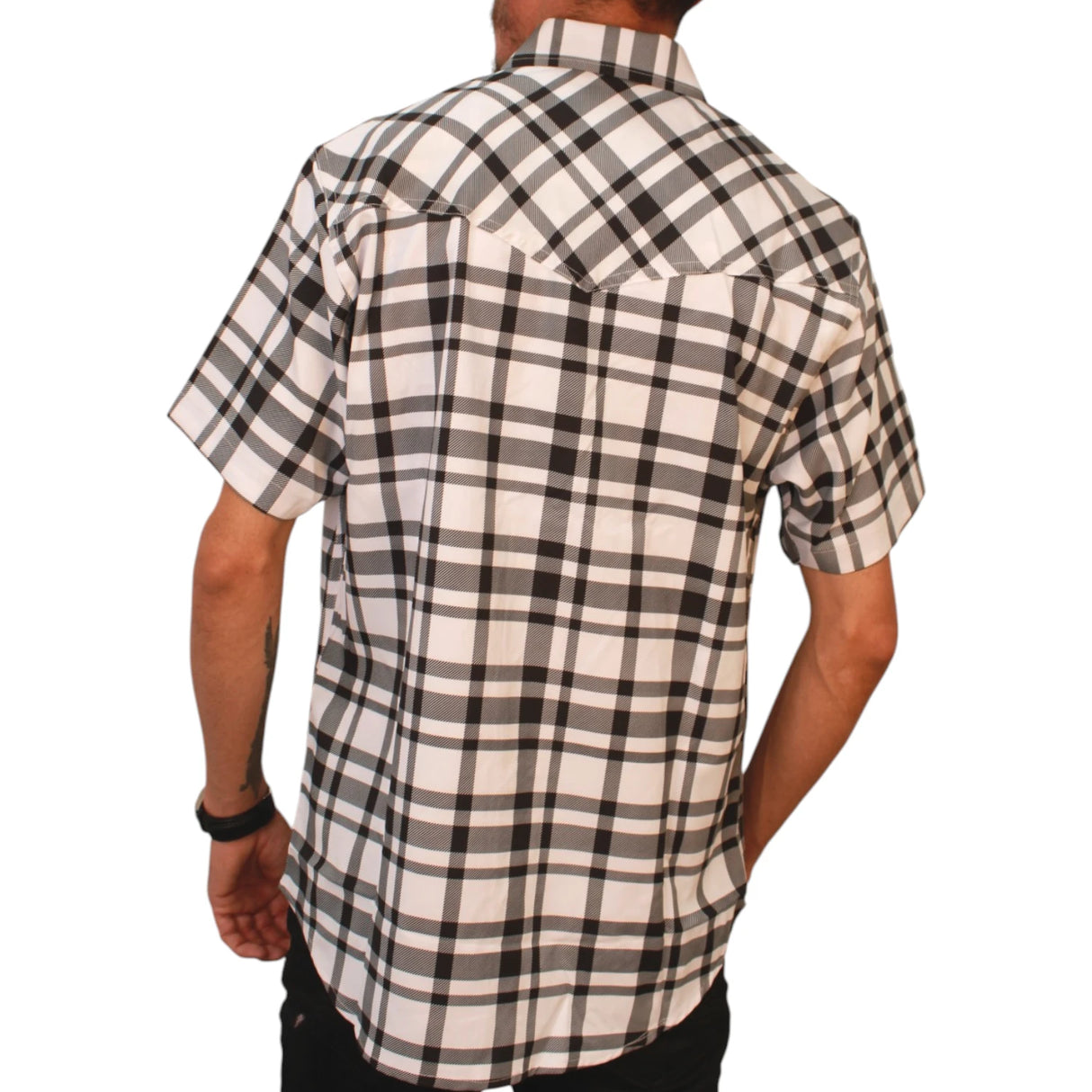 Camisa Vaquera de Manga Corta a Cuadros – The American West