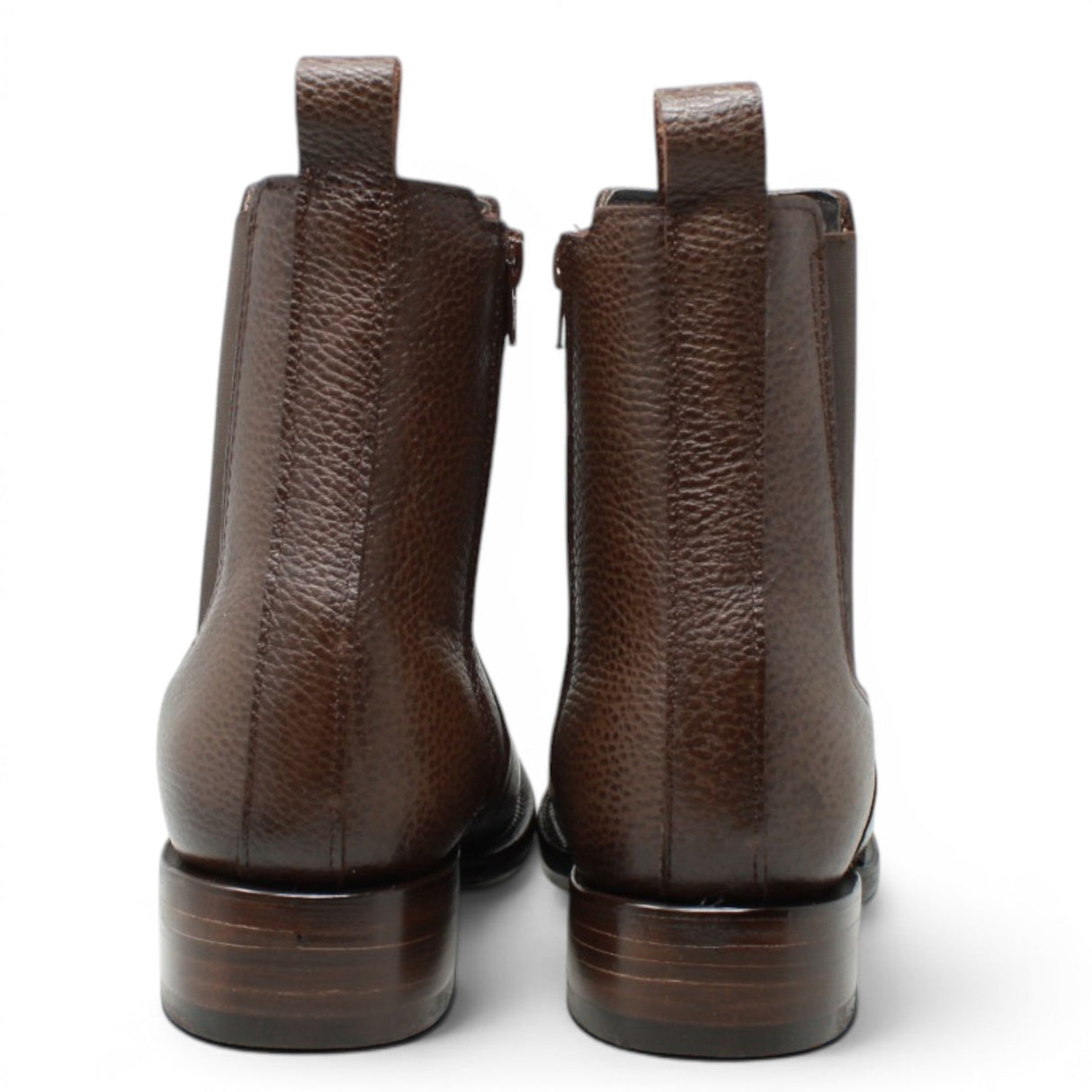 Leather Boot Square Dubai Toe For Men Honey Color-LC266