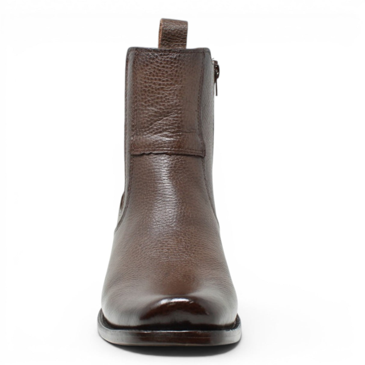 Leather Boot Square Dubai Toe For Men Honey Color-LC266