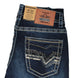 Montero Men's Modern Bootcut Denim Blue Jeans-MON 4682