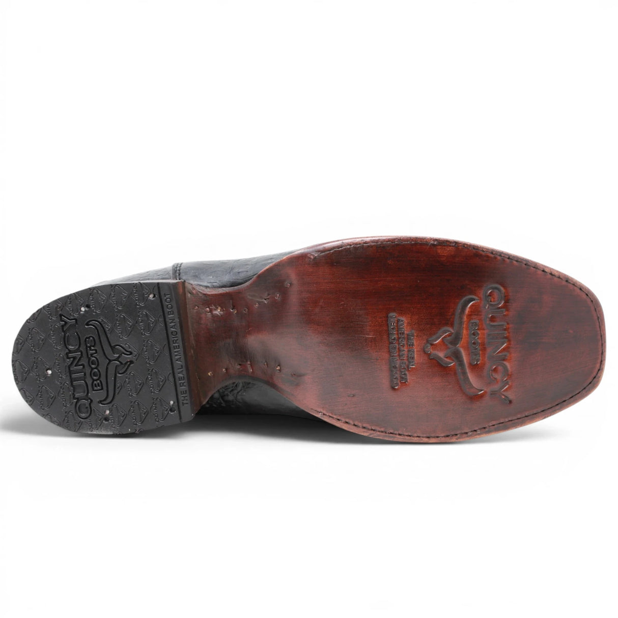 Bota Corta Dubai de Cocodrilo Grabado Panza Color Negro con Cierra Q79BZ8205