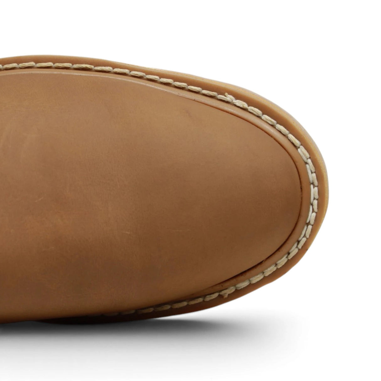 Bota de trabajo Diegos para hombre color Cajeta con horma Roper, punta redonda y suela de doble densidad. Punta