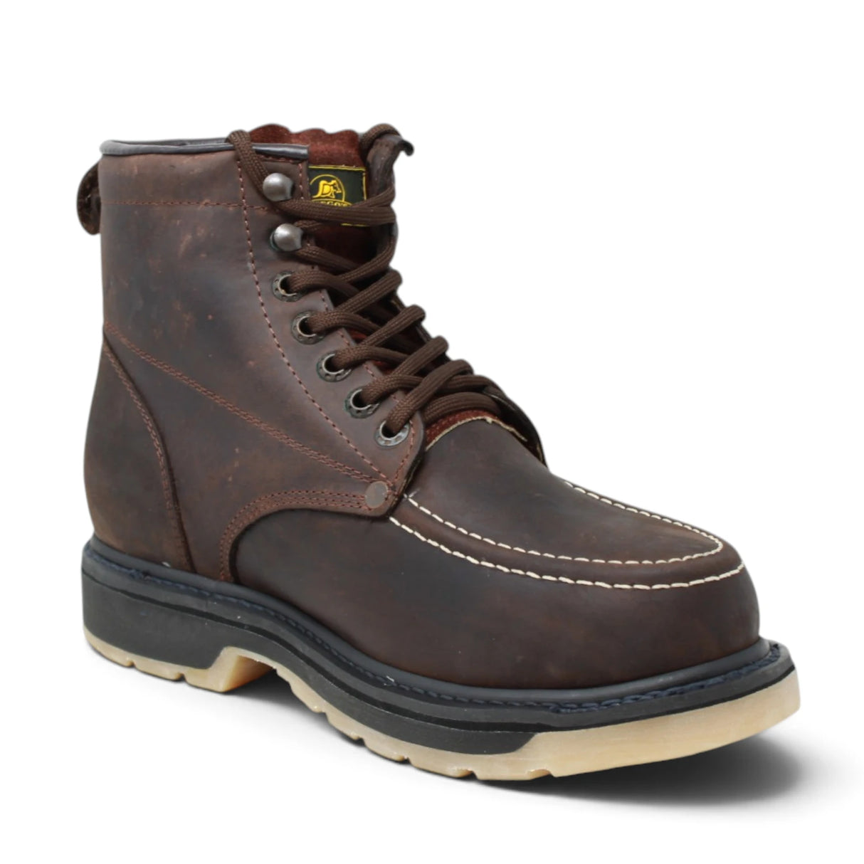 Black Work Boots for Men – Durable Sole and High-Performance Design