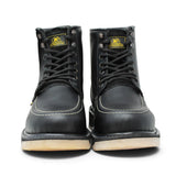 Black Work Boots for Men – Durable Sole and High-Performance Design