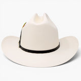 Sombrero 1000X San Judas Estilo Sinaloa con Plumas -Stone