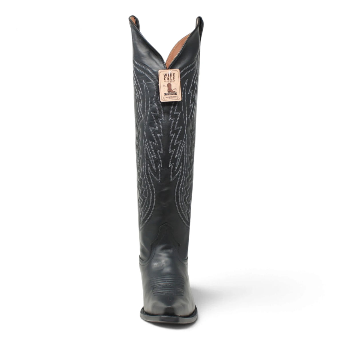 Botas Cherokee para Mujer de Pantorrilla Ancha – Piel Genuina Color Negro TML205311AF