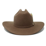 Texana Walnut 20X Sinaloa Style (Chaparral) with Feather – Tombstone Hats