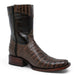 Bota Corta Dubai Imitacion Caiman Belly con Zipper - A&A Boots