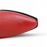 Bota de Dama Rodeo Puntal Roja con Bordado - La Sierra - La Carreta
