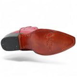 Bota de Dama Rodeo Puntal Roja con Bordado - La Sierra - La Carreta