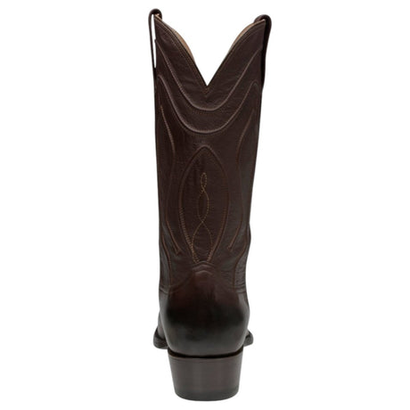 Bota de Piel Original Punta Redonda Color Coffee Brown - Bachesto - Rudel & Co.