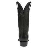 Bota de Piel Original Punta Redonda Color Negro - Bachesto - Rudel & Co.