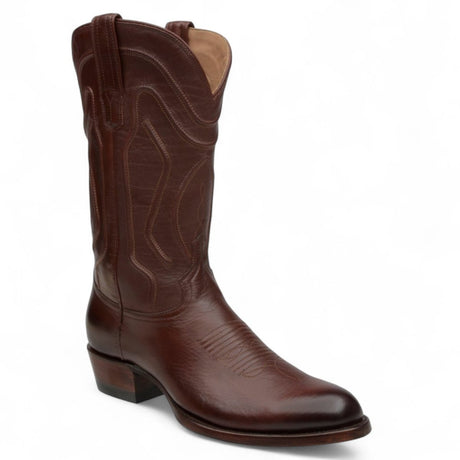 Bota de Piel Original Punta Redonda Color Russet - Bachesto - Rudel & Co.