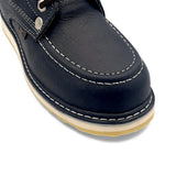 Bota de Trabajo para Hombre 6 Pulgadas Estilo Moc Toe Color Negro – Hooch Boots H80105 - Hooch Boots