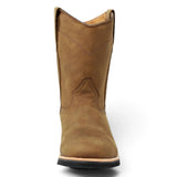 Bota de Trabajo para Hombre de Piel Graso Suela de Hule - Rodeo Imports