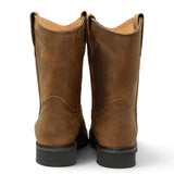 Bota de Trabajo para Hombre de Piel Graso Suela Mil Rayas - Rodeo Imports