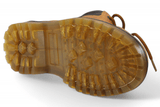 Bota de Trabajo para Hombre Punta Redonda de Piel Color Miel con Suela de Hule Transparente – Hooch Boots H60151 - Hooch