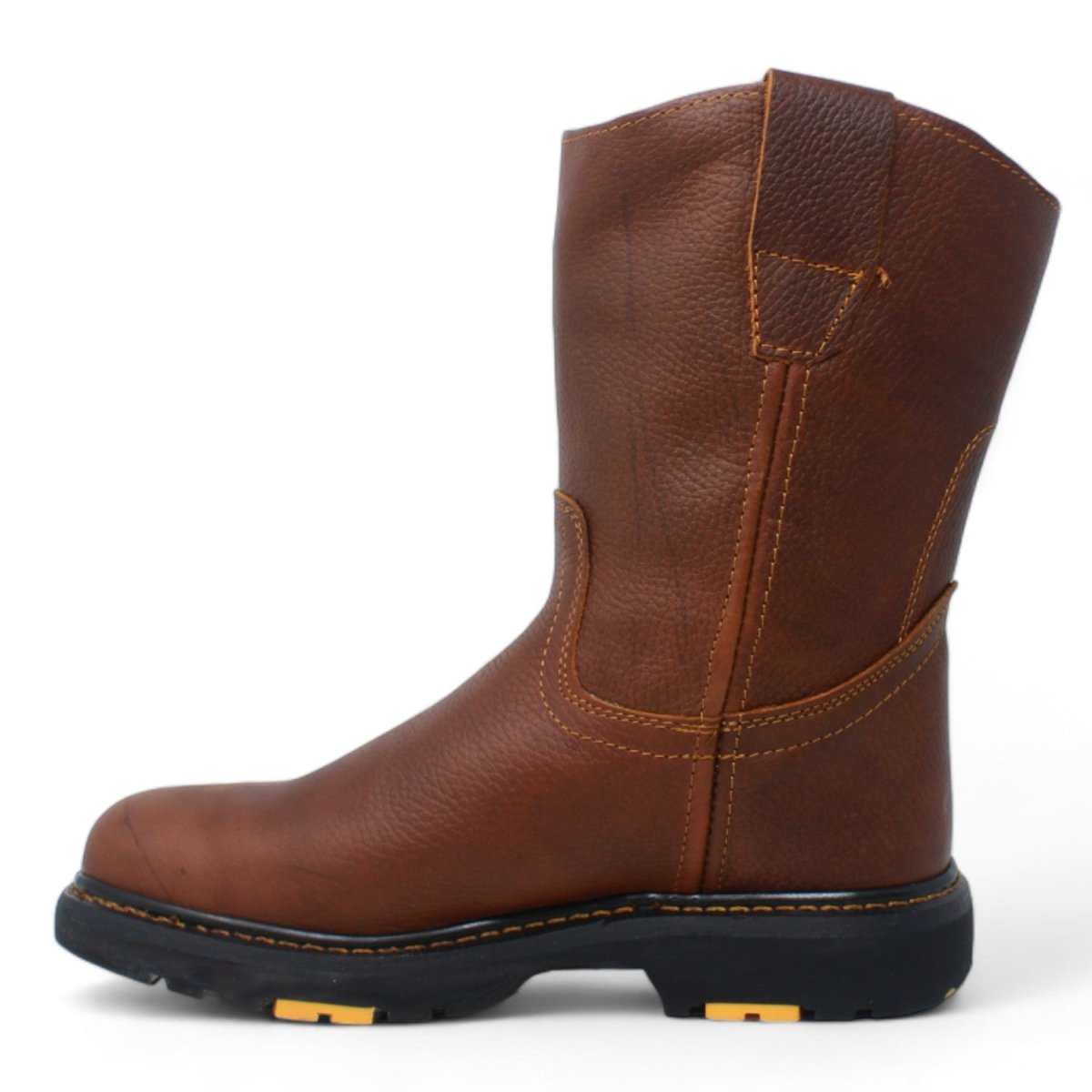 Bota Roper Punta Redonda de Trabajo Suela de Hule — CaballoBronco.com