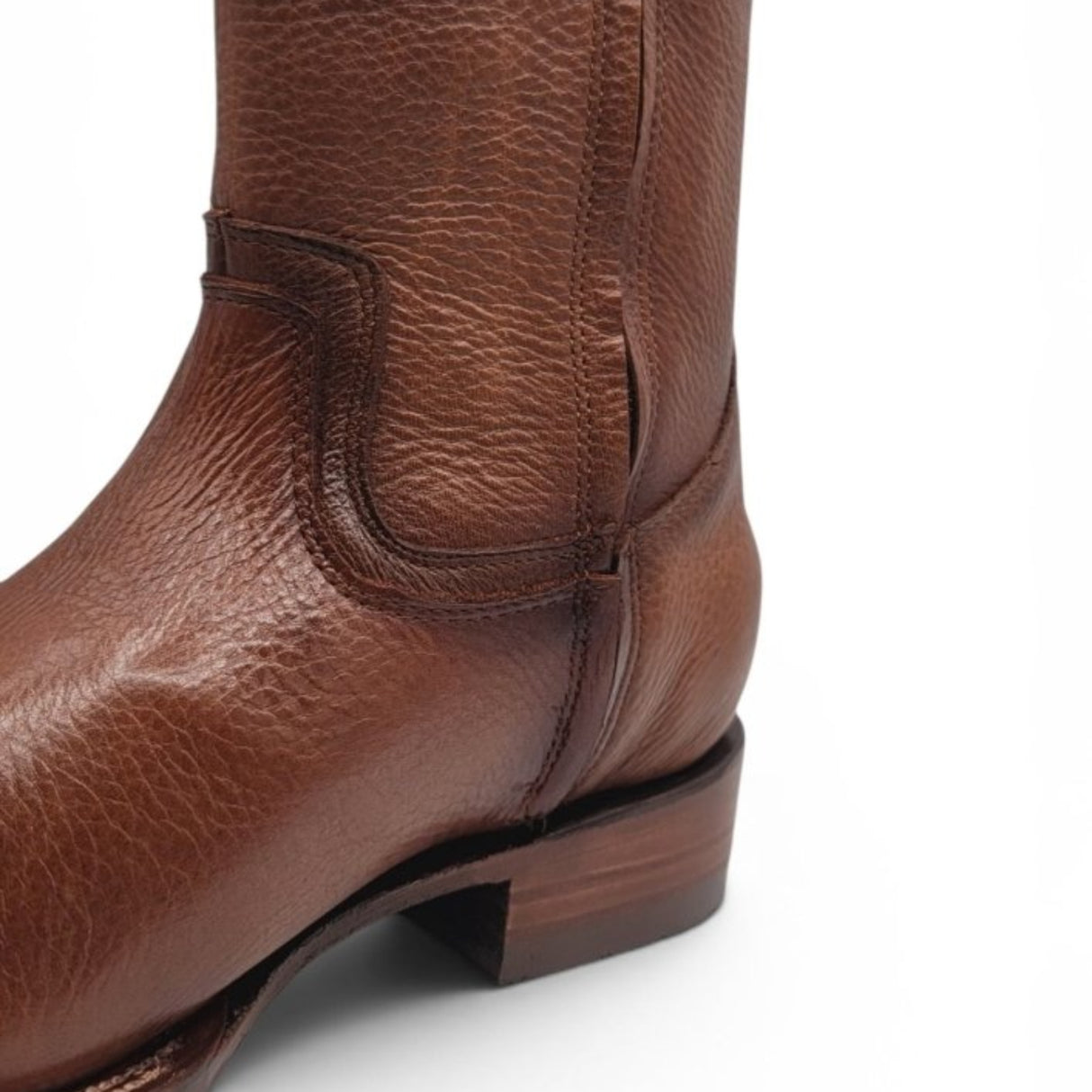 Bota Vaquera para Hombre Punta Dubai de Piel Privo Color Miel – Hooch Boots H52PD5195 - Hooch
