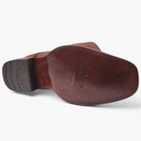 Bota Vaquera para Hombre Punta Dubai de Piel Privo Color Miel – Hooch Boots H52PD5195 - Hooch