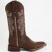 Botas A&A de Cuero Crazy para Mujer en Horma Rodeo Esperol Tan - A&A Boots