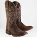 Botas A&A de Cuero Crazy para Mujer en Horma Rodeo Esperol Tan - A&A Boots