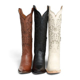 Botas Altas de Cuero Grisly Original Q34T27 - Quincy Boots