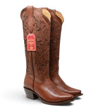 Botas Altas de Cuero Grisly Original Q34T27 - Quincy Boots