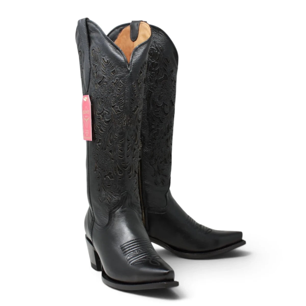 Botas Altas de Cuero Grisly Original Q34T27 - Quincy Boots