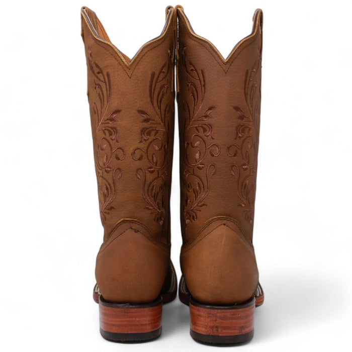 Botas Altas de Cuero para Mujer en Horma Rodeo - La Carreta