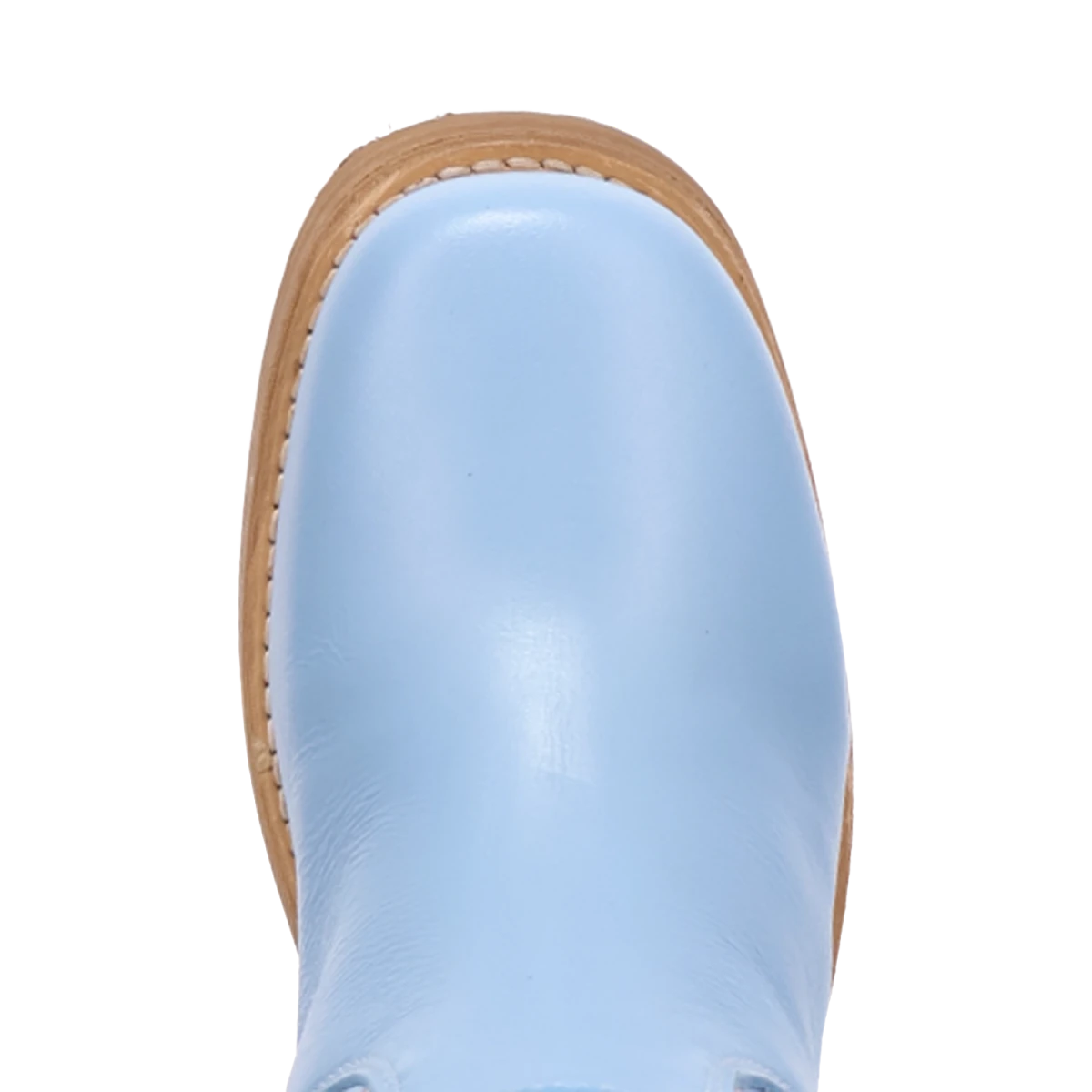 Botas American Dream de Piel Original Punta Redonda Para Dama Color Azul - Dingo - Dan Post Boots
