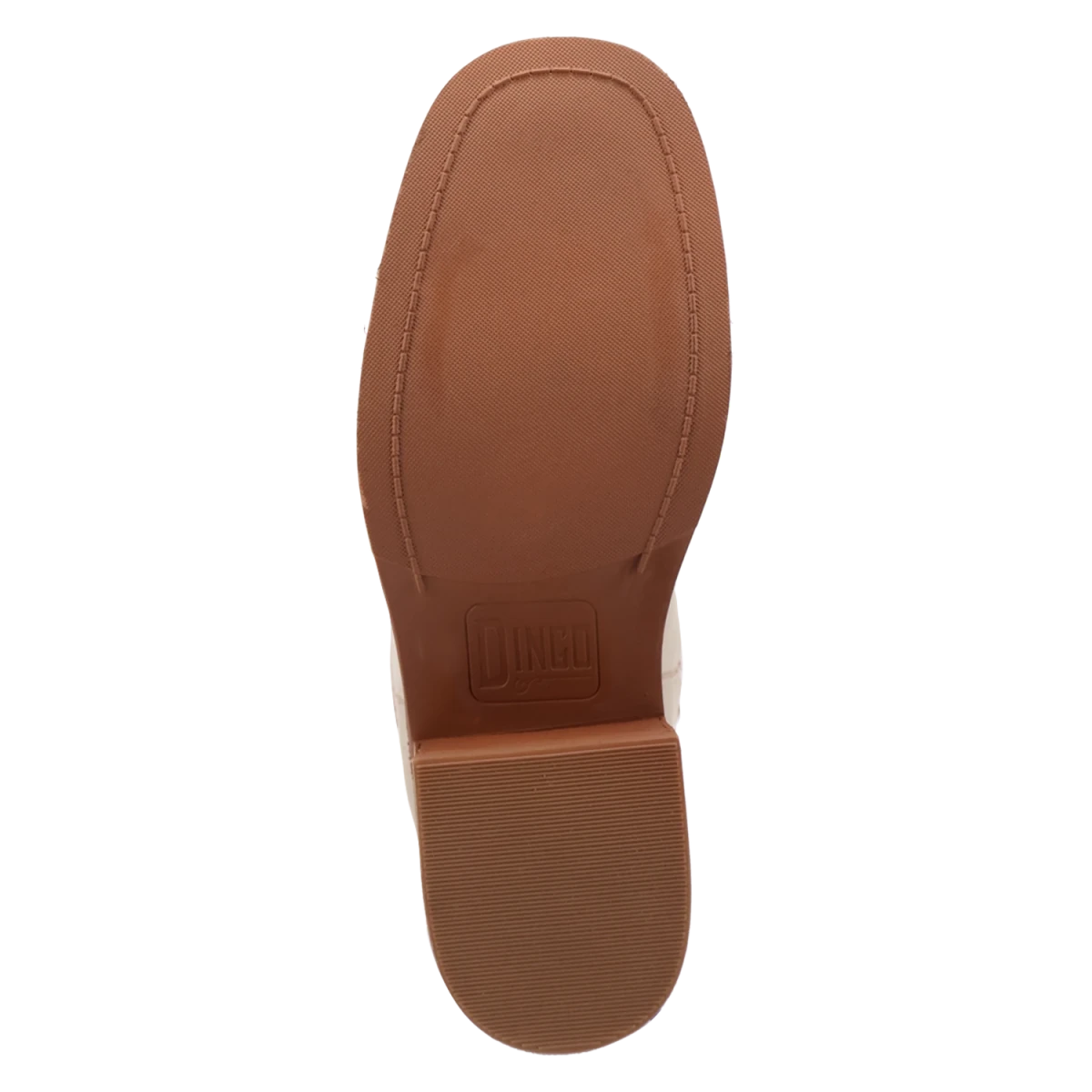 Botas American Dream de Piel Original Punta Redonda Para Dama Color Crema - Dingo - Dan Post Boots