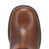 Botas Blacklist de Piel Original Punta Redonda Para Dama Color Cafe - Dingo - Dan Post Boots