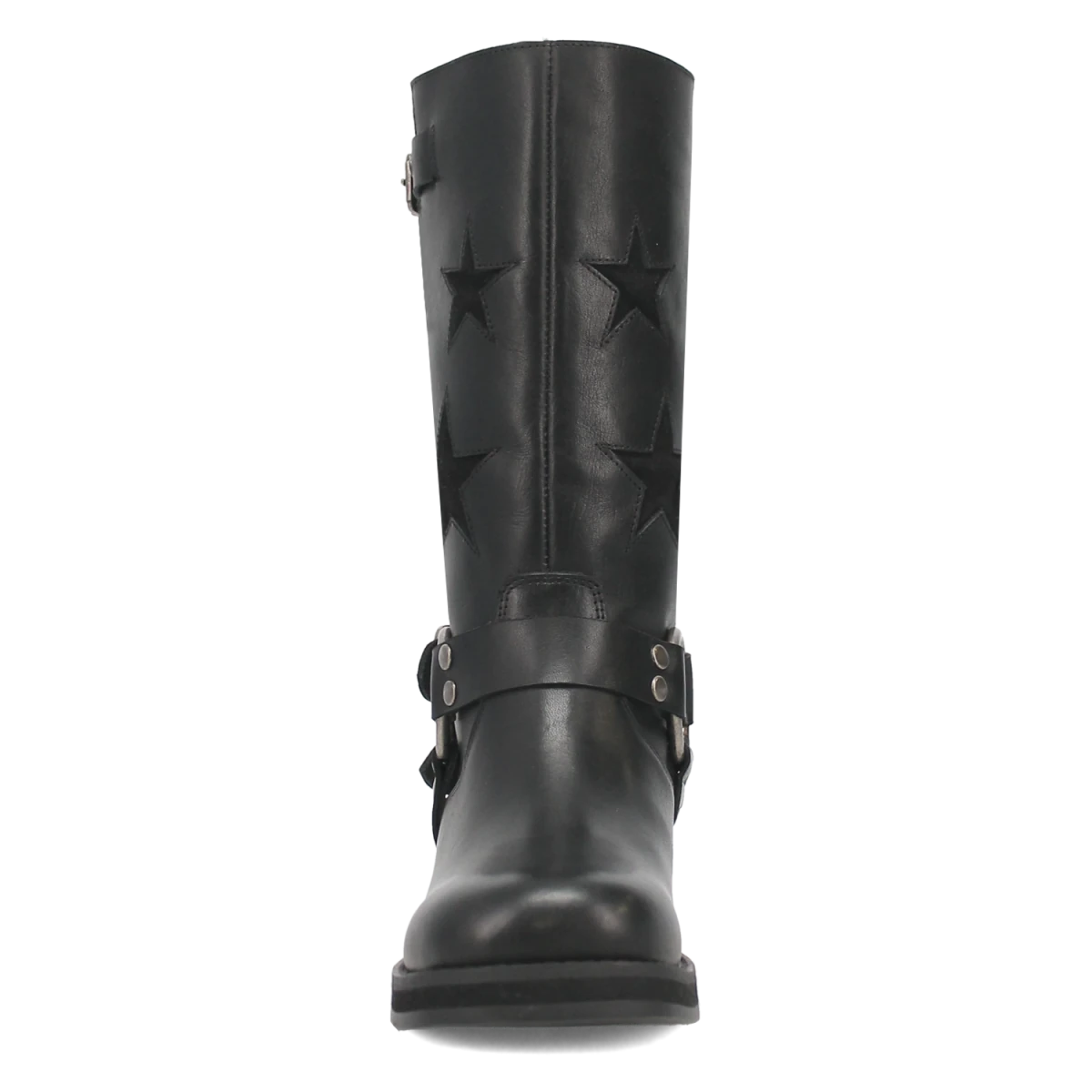 Botas Blacklist de Piel Original Punta Redonda Para Dama Color Negro - Dingo - Dan Post Boots