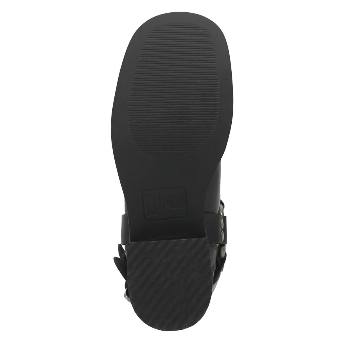 Botas Blacklist de Piel Original Punta Redonda Para Dama Color Negro - Dingo - Dan Post Boots