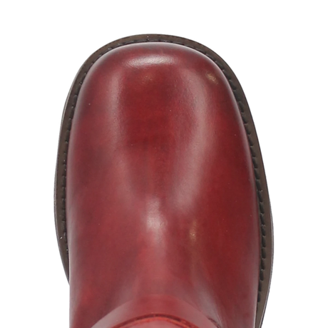 Botas Blacklist de Piel Original Punta Redonda Para Dama Color Vino - Dingo - Dan Post Boots