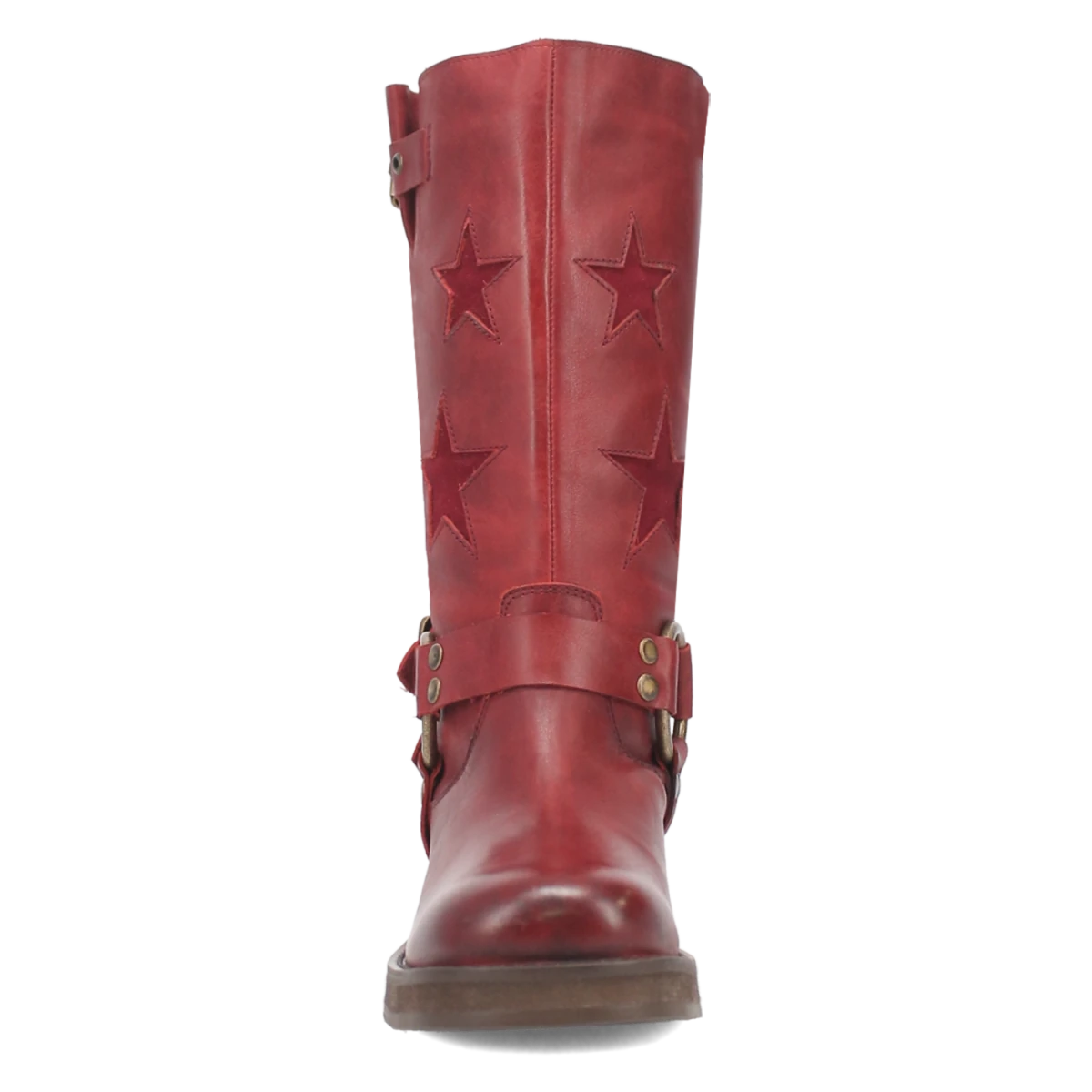 Botas Blacklist de Piel Original Punta Redonda Para Dama Color Vino - Dingo - Dan Post Boots