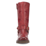 Botas Blacklist de Piel Original Punta Redonda Para Dama Color Vino - Dingo - Dan Post Boots