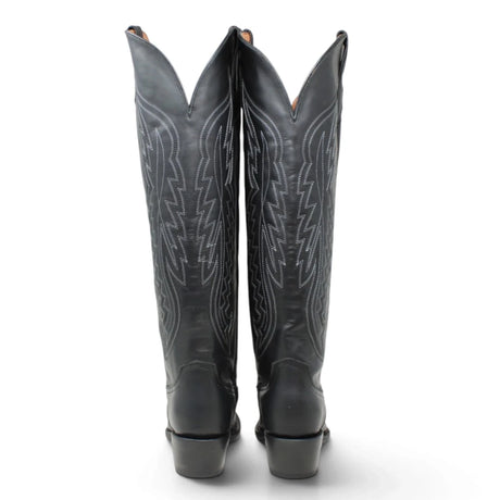 Botas Cherokee para Mujer de Pantorrilla Ancha – Piel Genuina Color Negro TML205311AF - Tanner Mark Boots