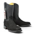 Botas Cortas de Piton Grabado Punta Rodeo Cuadrada - La Carreta - La Carreta