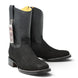 Botas Cortas de Piton Grabado Punta Rodeo Cuadrada - La Carreta - La Carreta