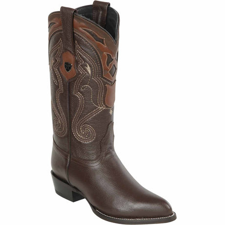 Botas de Alce Original Horma Puntal Color Cafe - Wild West Boots - Wild West Boots