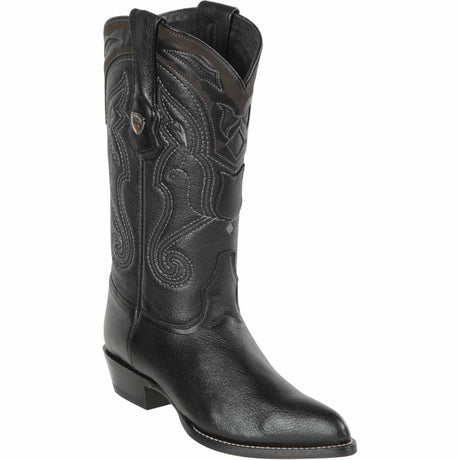 Botas de Alce Original Horma Puntal Color Negro - Wild West Boots - Wild West Boots