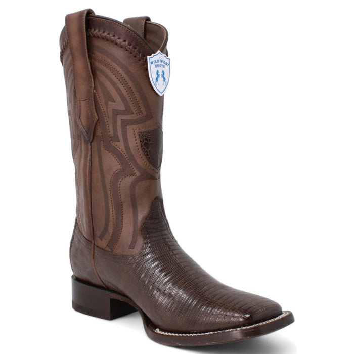 Botas de Armadillo Lizard Original Horma Cuadrada Ancha WW - 2824L0707 - Wild West Boots