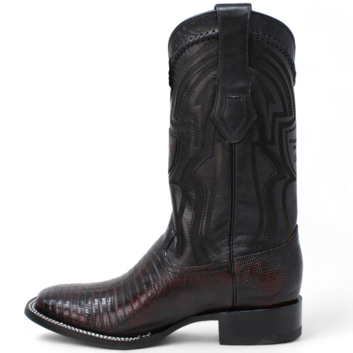 Botas de Armadillo Lizard Original Horma Cuadrada Ancha WW - 2824L0718 - Wild West Boots