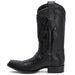 Botas de Avestruz con Venado Horma Europea WW - 277LF0305 - Wild West Boots