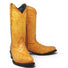 Botas de Avestruz Grabado con Horma Puntal - White Diamond - White Diamonds Boots