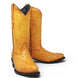 Botas de Avestruz Grabado con Horma Puntal - White Diamond - White Diamonds Boots