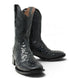 Botas de Avestruz Grabado Horma Rodeo Cuadrada -Quincy Boots - Quincy Boots
